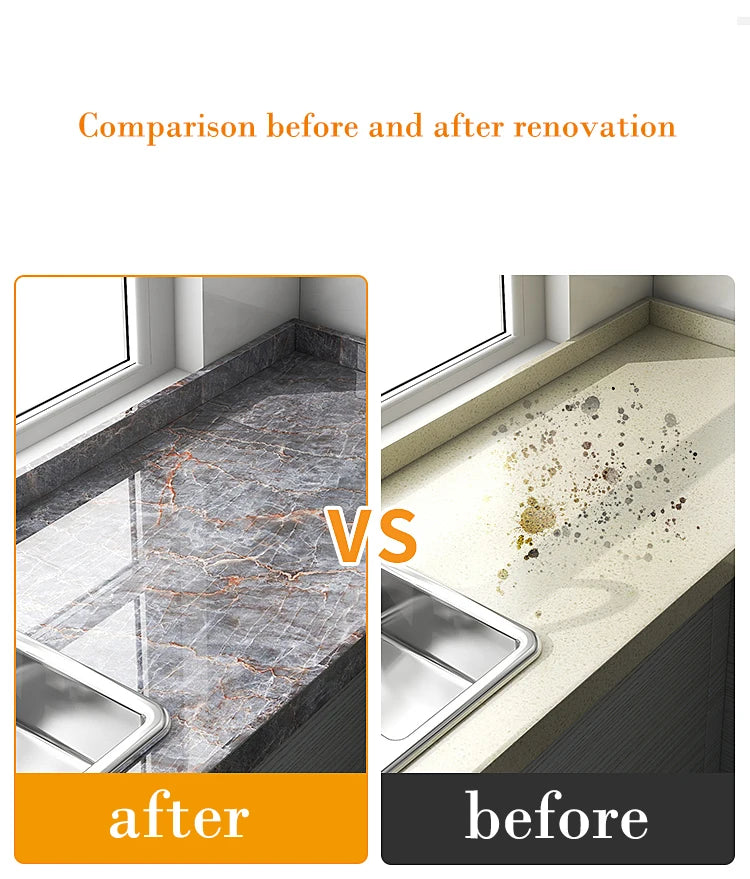 40cm Oil Fume Patch Kitchen Cabinet Storage Fire Resistance Waterproof Wall Stickers Thermal Insulation Self-adhesive Wallpaper