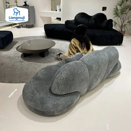 Smart Designer Living Room Sofas Couch Office Minimalist Armchair Sofas Outdoor Replica Velvet Relaxing Wood Divano Furniture