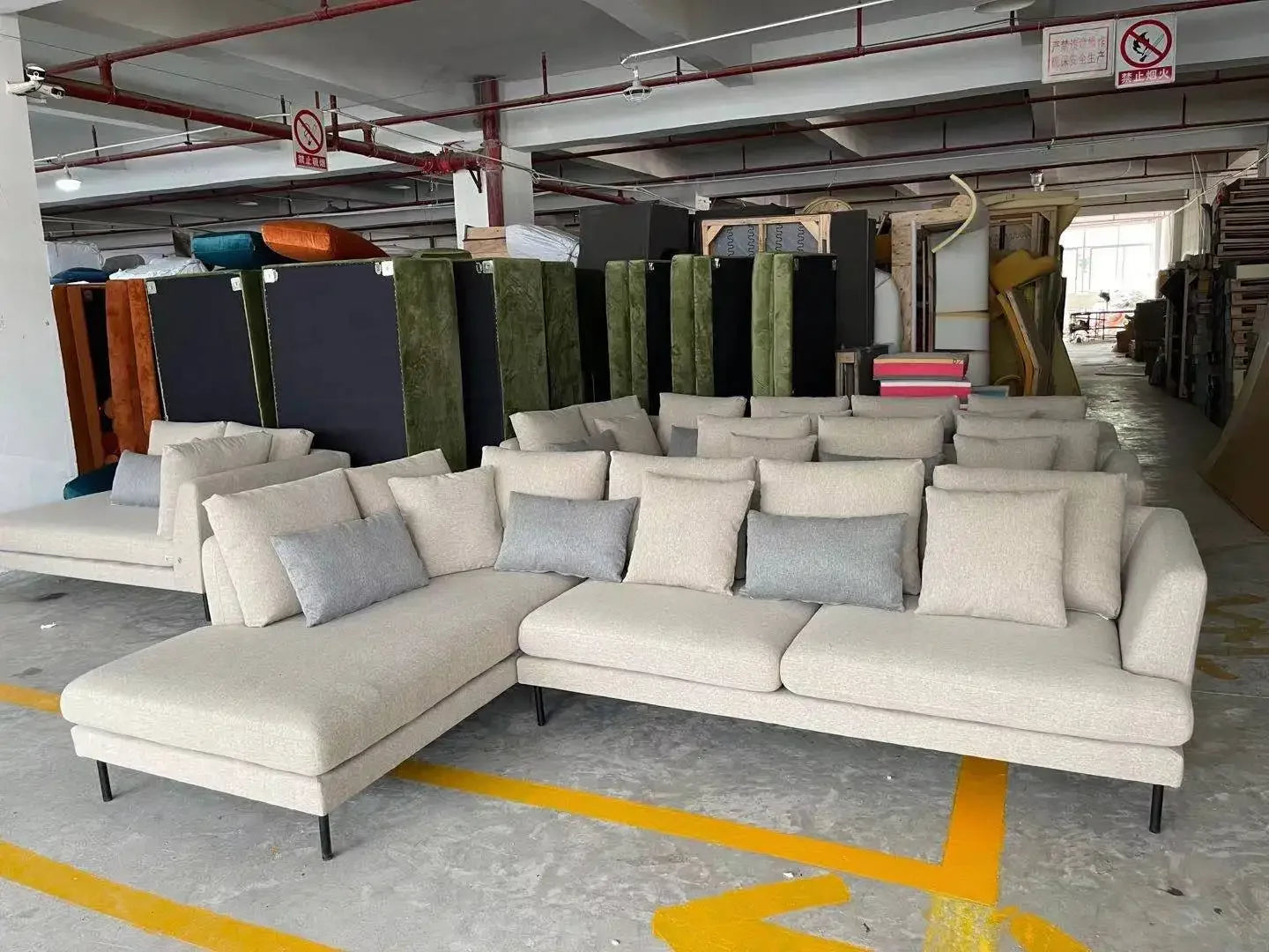 Luxury Furniture Sectional Corner Couch 1+2+3 Luxury Furniture Set Italian Modern Living Room Sofa Sets