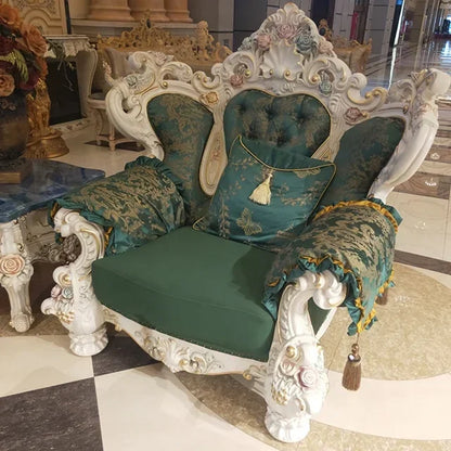 Elegant Style Arabic Couch Furniture Lounge Chair Living Room Sofa Set