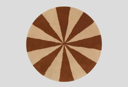Modern Style Bedroom Decor Round Carpet Light Luxury Carpets for Living Room Washable Bedside Floor Mat Anti-slip Study Soft Rug
