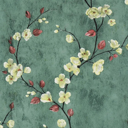 Floral Wallpaper Grey Peel and Stick Wallpaper Flower Self Adhesive  Wall Paper Roll Removable Contact Paper Decorative
