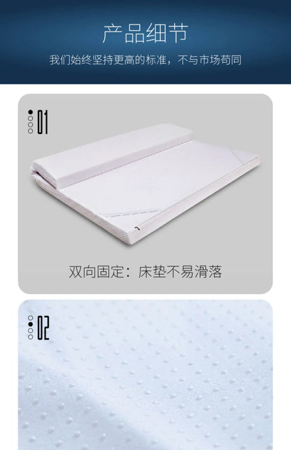 King Size Double Latex Mattress Hotel Thickness Foldable Queen Latex Mattress Twin Thailand Colchon Individual Salon Furniture