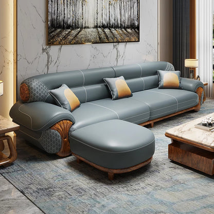Sleeper Double Sofa Classic Armrest Lounge Living Room Corner Sofa Gaming Modern Relax Divani Da Soggiorno Home Furniture