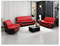 Creamy White Leather Couches for Living Room, Sectional Sofa Living Room Furniture Sets, Sofa and Loveseat Set, Sofa Couch Set