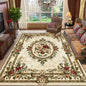 Retro Floral Large Size Carpets Living Room European Decoration Non-slip Sofa Area Rugs for Bedroom Cloakroom Floor Mat Washable