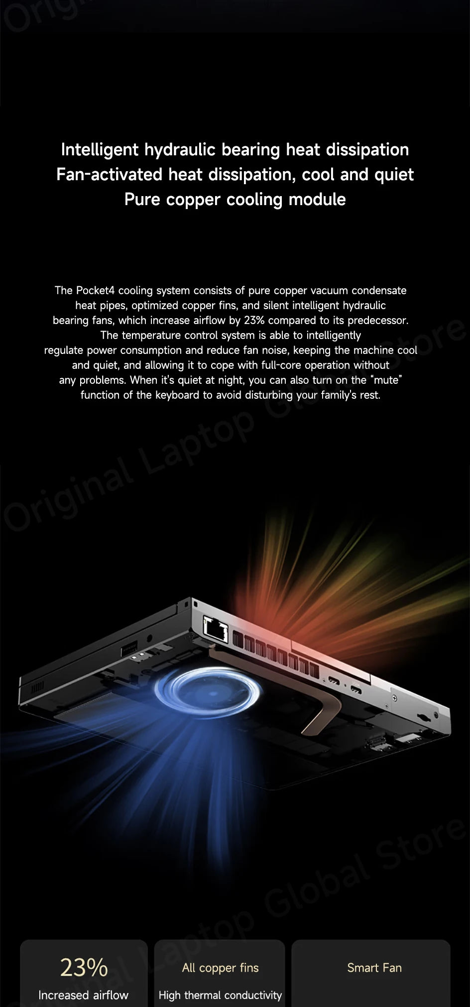 GPD Pocket 4 2025 Model AMD R7 8840U/AI 9 365/AI 9 HX 370 Processor 8.8-inch 2.5K Resolution 144 Hz Refresh Rate Mini Laptop