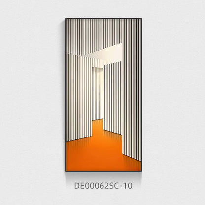 Modern Light Luxury Entrance Corridor Building Extension Decorative Painting Architecture Posters Prints Porch Wall Decoration