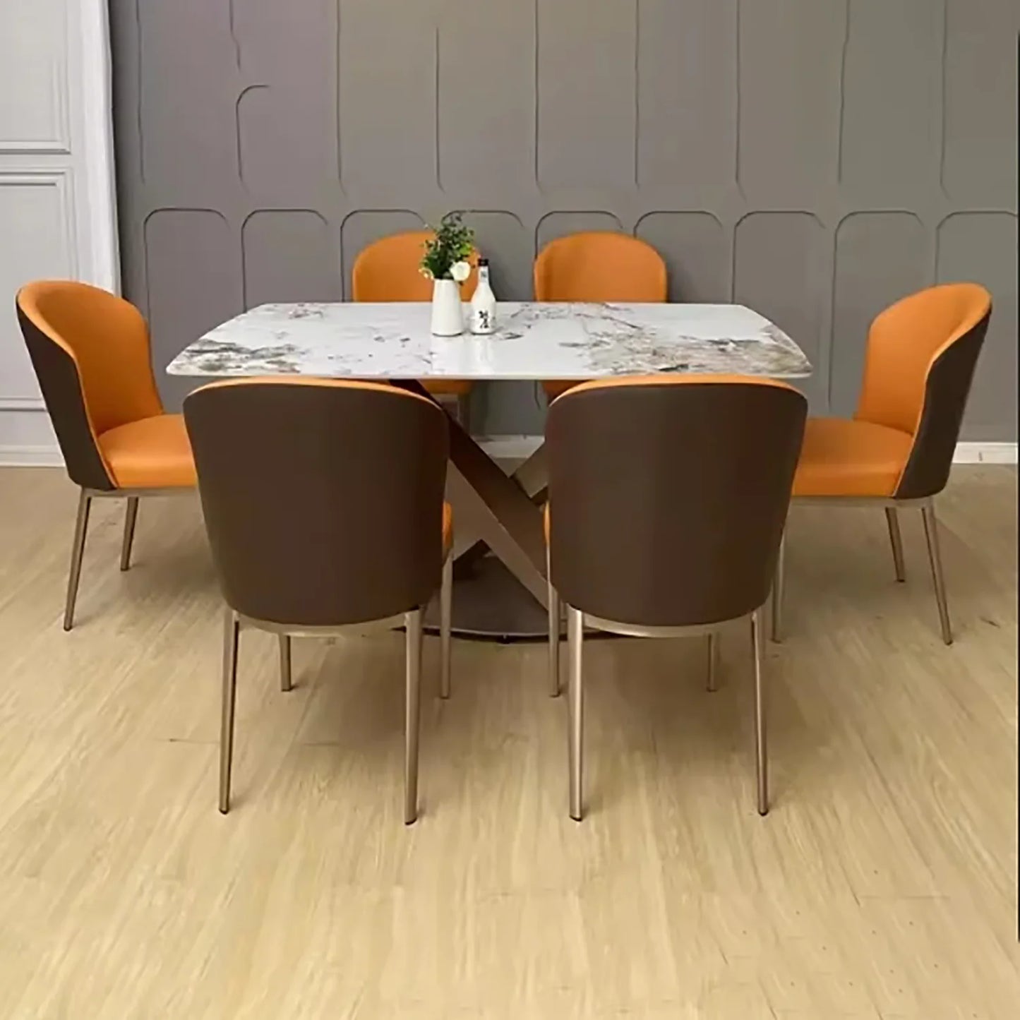 Luxury Dining Table Manger Chair Set Living Room Console Table Dressing Gold Space Savers Multifunction Yemek Masaları Furniture