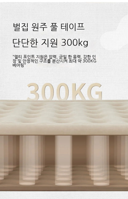 Lohascamping double Self-inflating Mattress Thick 40cm Compact Folding Camping Mattress Sleeping Bed Pad  Air bed Mat floor