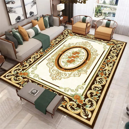 Classic  Carpets For Living Room  Area Rugs Home Decor Sofa Table Non-Slip Bedroom Floor Mats