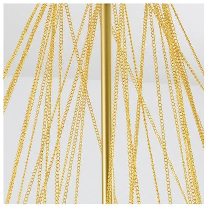 Nordic Bubble Glass Chandelier for Living Dining Table Room Decoration Frosted Glass Gold Black LED Ceiling Pendant Light