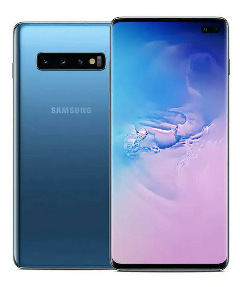 Samsung Galaxy S10 Plus S10+ G9750 Dual Sim 6.4" RAM 8GB ROM 128/512GB Snapdragon NFC 4G LTE Original Android Cell Phone
