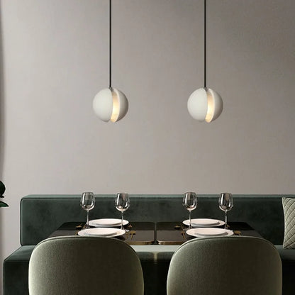 Chandelier Modern Chandelier Modern LED Concrete Ball Pendant Light Minimalist Mini Globe Cement Chandelier Home Decor