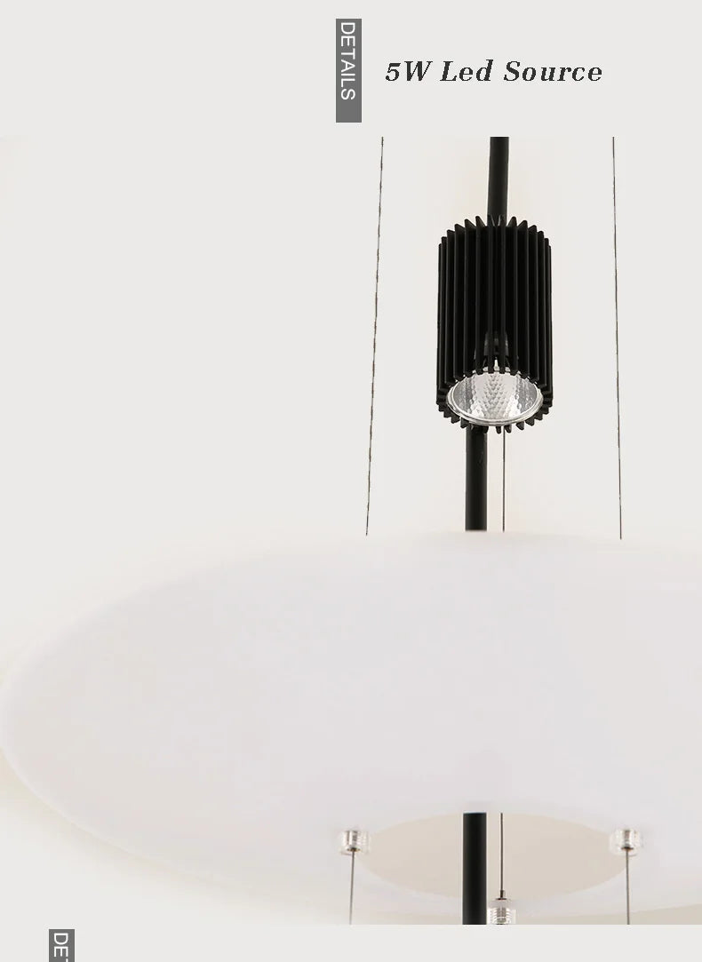 SANDYHA Modern Flying Saucer Style Chandeliers House Home Decor Led Pendant Lamps Kitchen Living Room Bedroom Interior Lighting