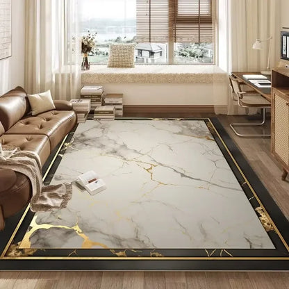 Retro Versace Style CARPET FOR LIVE ROOM Non-slip Bedroom Soft Large Rug Hall Decoration Washable Floor Mats Customizable Ковер