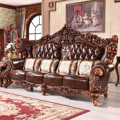 Adults Sleeper Sofas Classic Armrest Luxury Romantic Lounge Sofas Large Nordic Corner Sedie Da Soggiorno Home Decoration