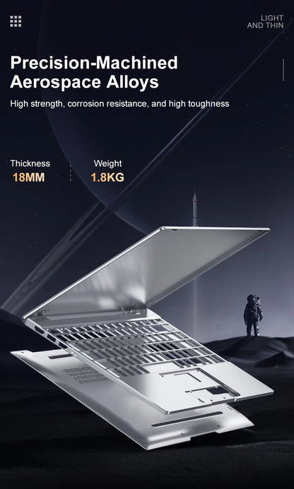 Ninkear N16 Pro Gaming Laptop 13th Intel i7-13620H 16-inch 2.5K IPS 120Hz Computer 32GB DDR4+1TB SSD WiFi 6 Fingerprint Unlock