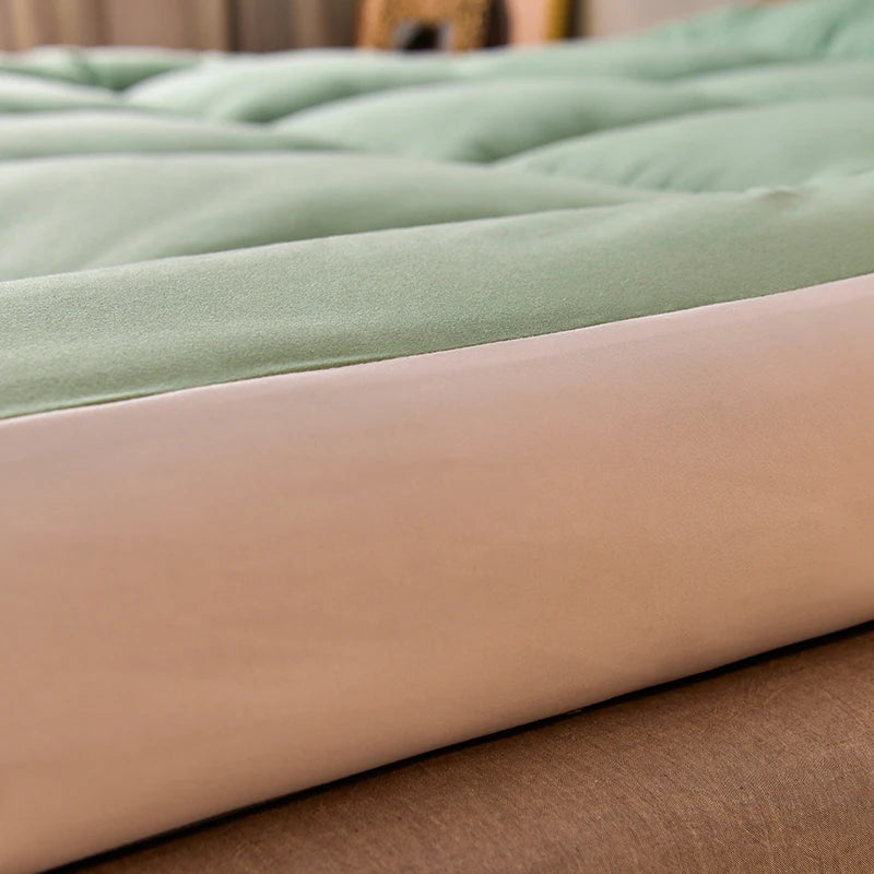 Soft comfortable mattress home thickened ultra-soft dormitory student single double mattress tatami floor sleeping mat