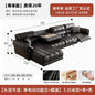 Genuine Leather Modern Sofa Chair Living Room Electric Designer Reclining Sofa Italian Loveseat Divano Soggiorno Home Furniture