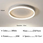 Modern LED Ceiling Lamp Chandelier for Living Dining Room Kitchen Bedroom Nordic Simple Round Home Decor Lighting Fixture Luster