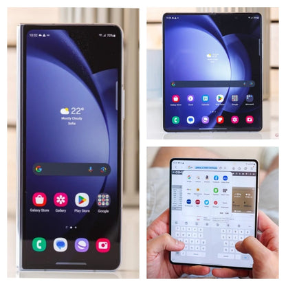 Samsung Galaxy Z Fold 5 Fold5 5G F946B F946U1 F946N 7.6" 12GB 256/512GB Snapdragon NFC Foldable Original 99% New Cell Phone
