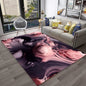 HD Colour Fluid Irregular Illusion Marble 3D Carpet Rug for Home Living Room Sofa Doormat Decor,kids Area Rug Non-slip Floor Mat