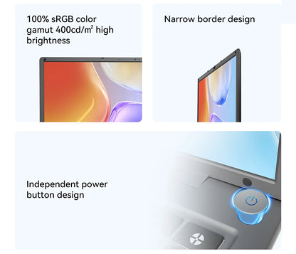 16 Inch Laptop with Intel Core i5 1240P 2.5K IPS Display Windows 11 Notebook Portable Adreamer Laptop 16GB RAM 1TB ROM SSD