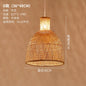 Zen Bamboo Chandelier New Chinese Lantern Hotel Chinese Style Restaurant Restaurant Bamboo Artwork Duplex Staircase Long Chandel