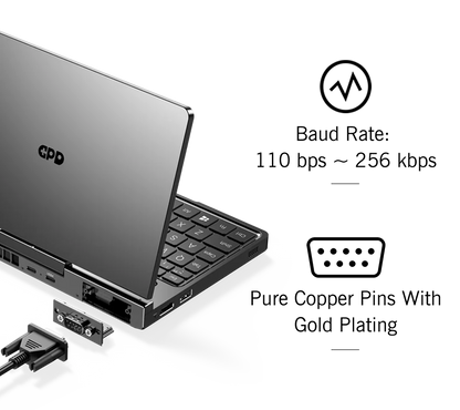 New 2025 version In stock! Original GPD Pocket 4 8.8-inch AMD AI 9 HX 370 64GB RAM 2TB NVMe Mini Laptop Computer for business