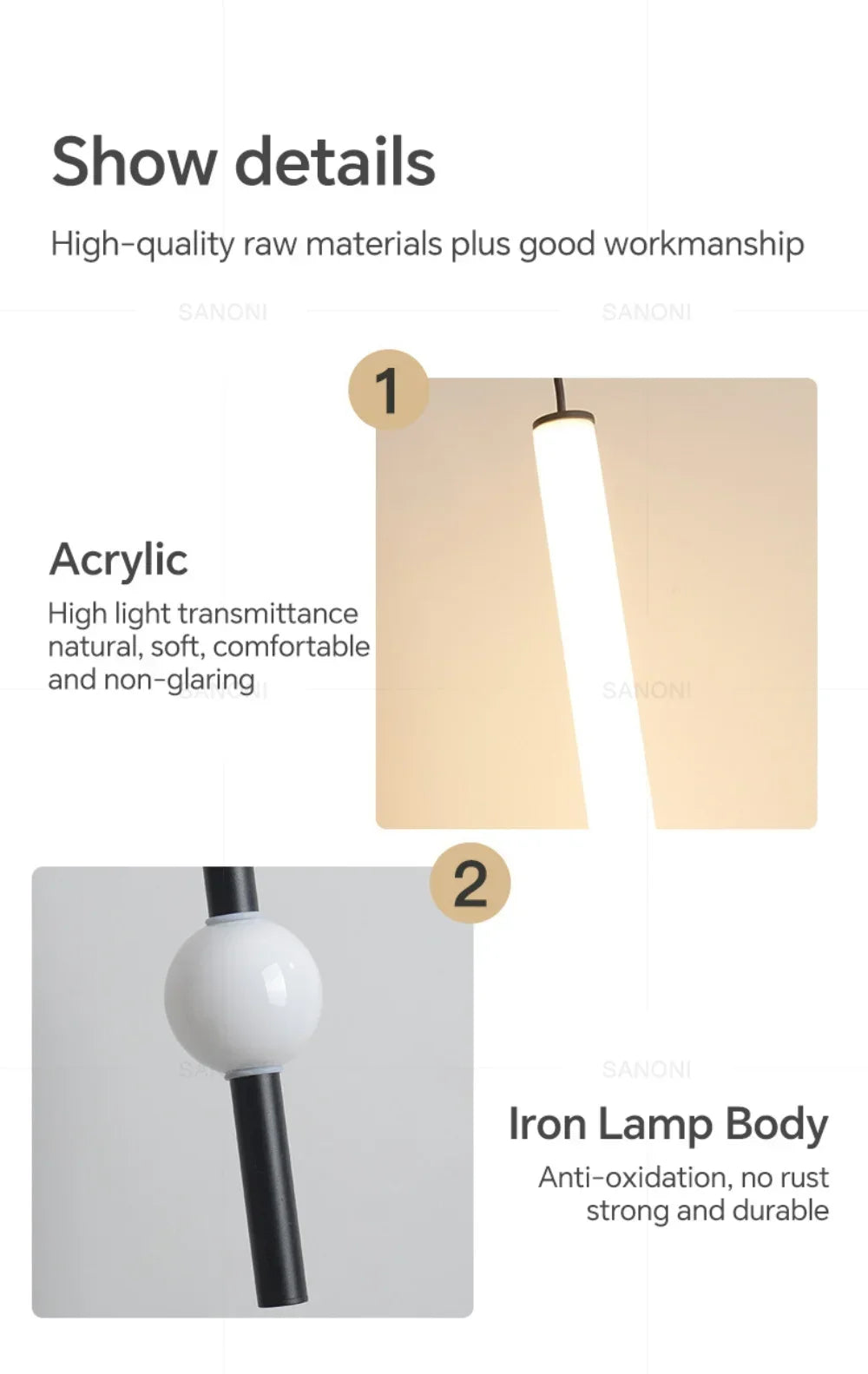 Modern Simple LED Pendant Lamp Living Room Bedroom Bedside TV Background Kitchen Island Restaurant Home Decor Lighting Fixture