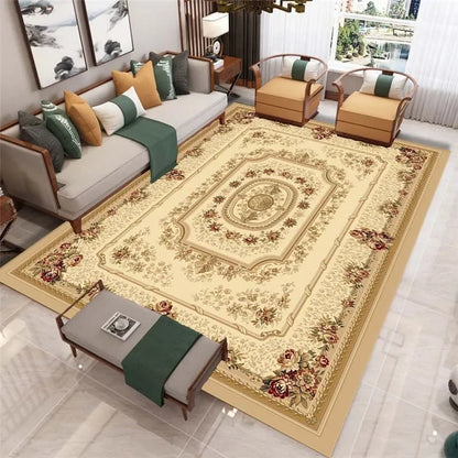 Classic  Carpets For Living Room  Area Rugs Home Decor Sofa Table Non-Slip Bedroom Floor Mats