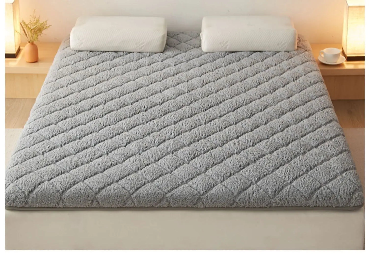 Comfortable Armchair Bed with Tatami Mattress Inflatable Sleeping Mat Single Futon Bed Home or Use