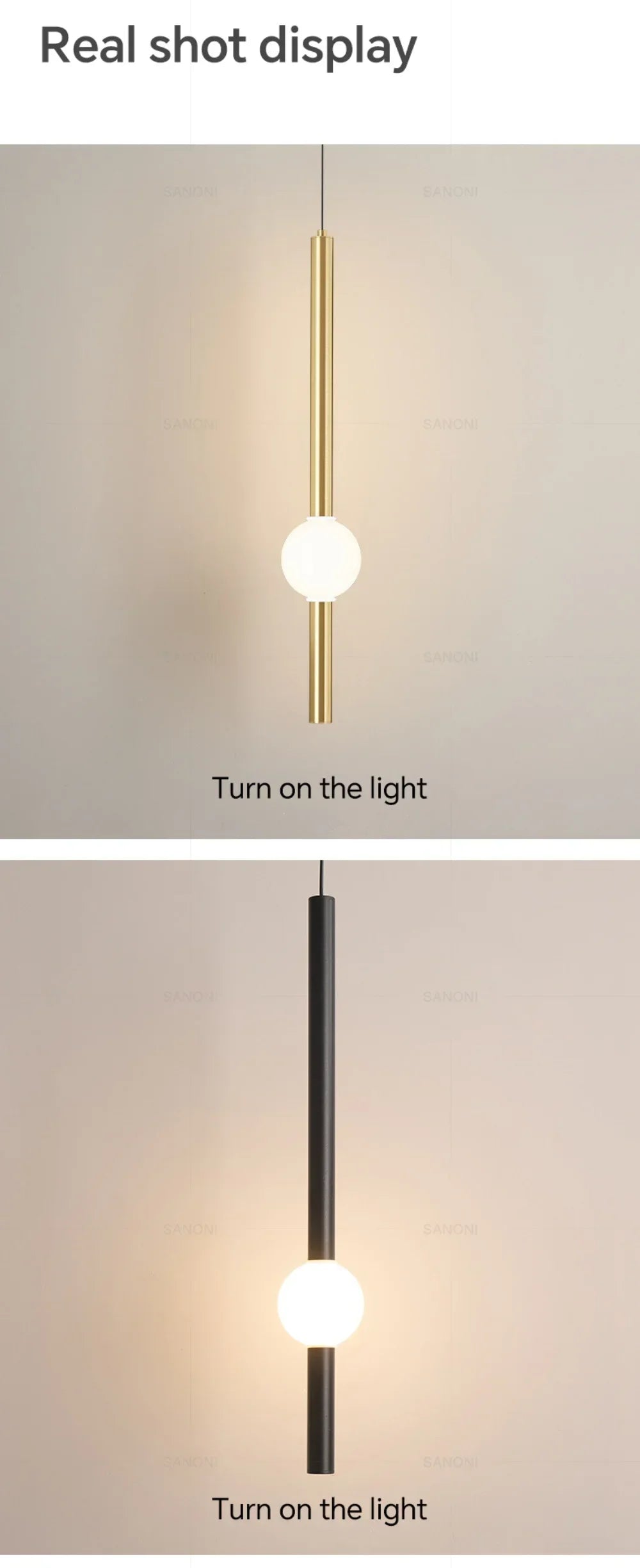 Modern Simple LED Pendant Lamp Living Room Bedroom Bedside TV Background Kitchen Island Restaurant Home Decor Lighting Fixture