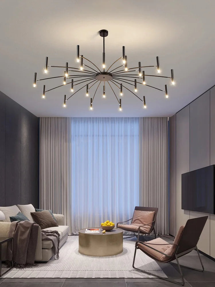 Living room lamp, new light luxury bedroom chandelier Nordic lamps modern minimalist atmosphere For home dining room Lights