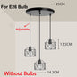 Led Pendant Lights for Dining Room Kitchen Modern Led Chandelier Ceiling Lamp Indoor Hanging Lighting Fixture for E27 Lamp Bulb