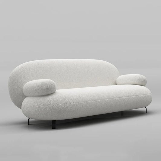 Conference Lazy Living Room Sofas Minimalist Luxury Floor Lounge Sofas Individual Designer Hallway Wood Divano Home Furniture