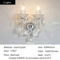 Luxury Home Crystal Chandeliers Villa Lighting for Living Room Decorate Ceiling Pendant Lamps Indoor Hanging Led Lights Fixture