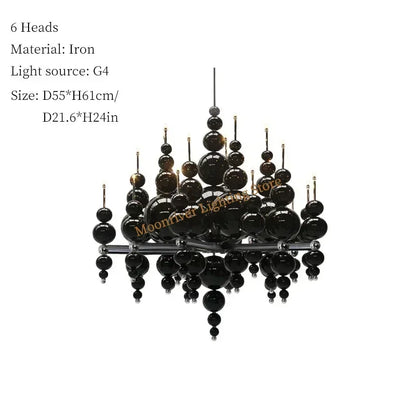 Hotel Restaurant Shop Luxury Ceiling Pendant Lamp Modern Art Deco Metal Chandelier Living Room Ceiling Light Fixture Room Decor