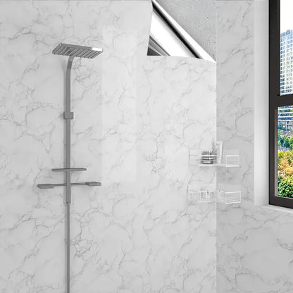 Foil Marble Self Adhesive Waterproof Wallpaper for Bathroom Wall Deocr Kitchen Oil Peoof High Temperature Resistance Stickers