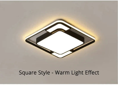 Living Room LED Ceiling Lamp Modern Simple Bedroom Room Dining Light Nordic Lustre Home Decoration Interior Lighting Chandelier