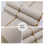 9.5m Roll Modern Deerskin Velvet Wallpaper Non-woven Fabric 3D Stripe Living Room Bedroom TV Background Wall Stickers טפט לקיר