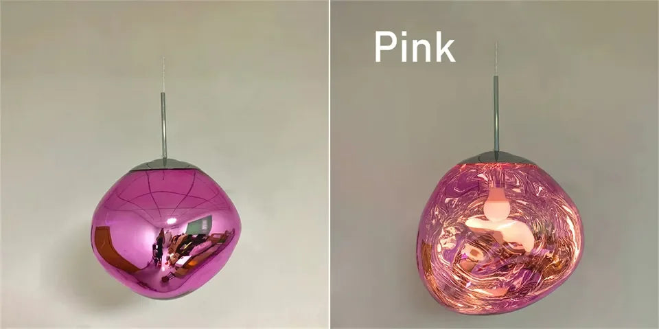 Nordic Lava Loft LED Pendant Light Modern Light PVC Lighting Living Room Indoor Decor Home Fixtures Kitchen Hanging Pendant Lamp