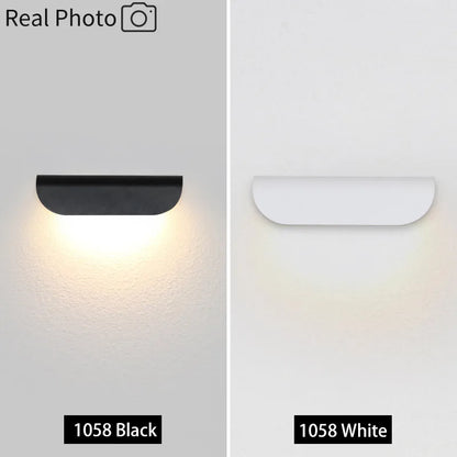 JoollySun Wall Light Outdoor Lamp Home Decor Lighting for Balcony Garden LED Waterproof Aluminium Modern Wall Mounted Sconces