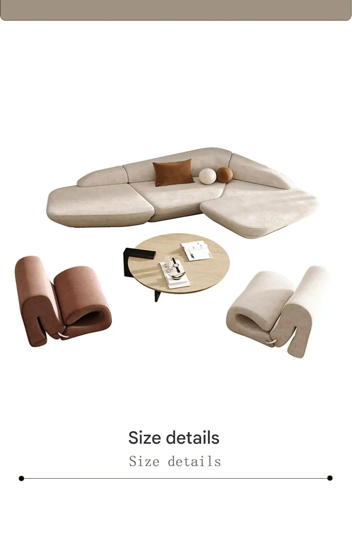 Design European Modern Sofas Leisure Light Luxury  Comfortable High Quality Living Room Sofa Sectional Decor  Muebles Furniture
