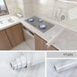40cm Oil Fume Patch Kitchen Cabinet Storage Fire Resistance Waterproof Wall Stickers Thermal Insulation Self-adhesive Wallpaper