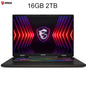 2024 MSI Sword 16 HX Laptop 16 Inch 2.5K QHD 240Hz IPS Screen Notebook i7-14700HX 16GB 1TB SSD RTX4060 Gaming Netbook Computer