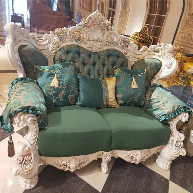 Elegant Style Arabic Couch Furniture Lounge Chair Living Room Sofa Set