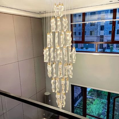 Nordic home decoration, stair chandelier, living room bedroom and dining room Pendant lights, ceiling light, indoor lighting