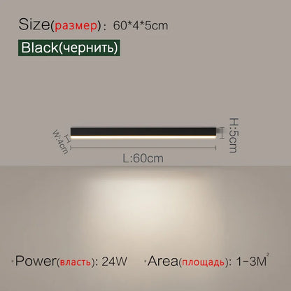 Ceiling lamps for kitchen, living room, ceiling lights led bedroom, dining room, Nordic modern aisle, balcony strip light